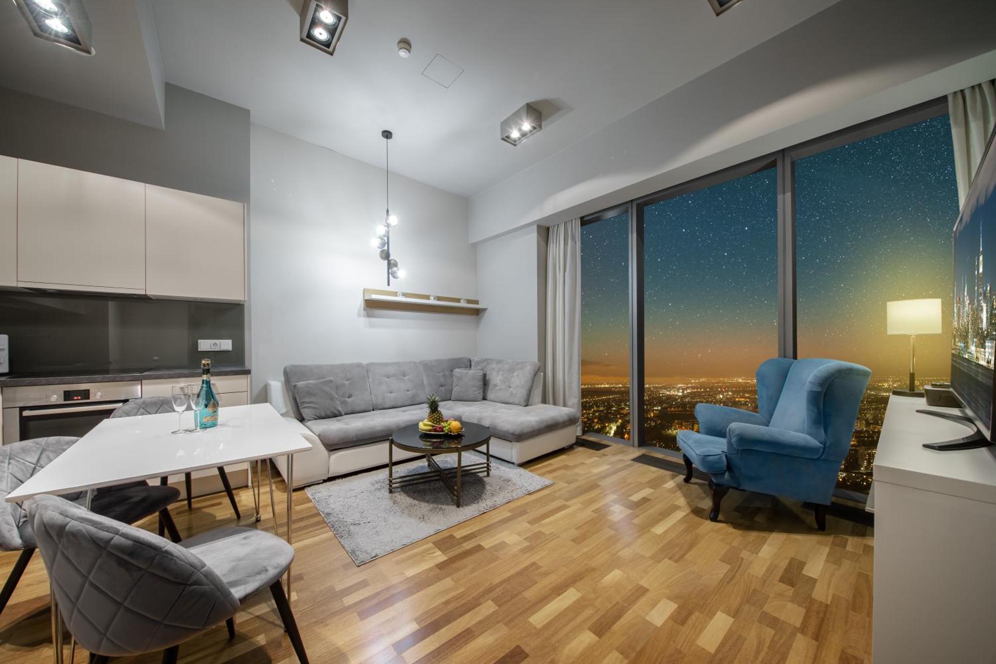 Apartamenty W Sky Tower Wrocław Exterior foto