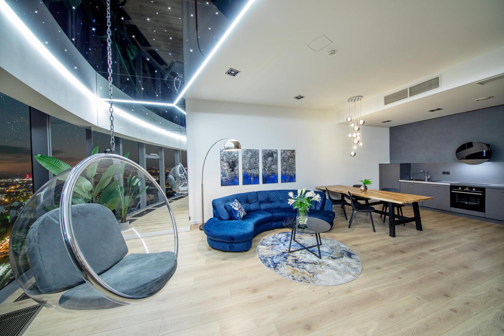 Apartamenty W Sky Tower Wrocław Exterior foto